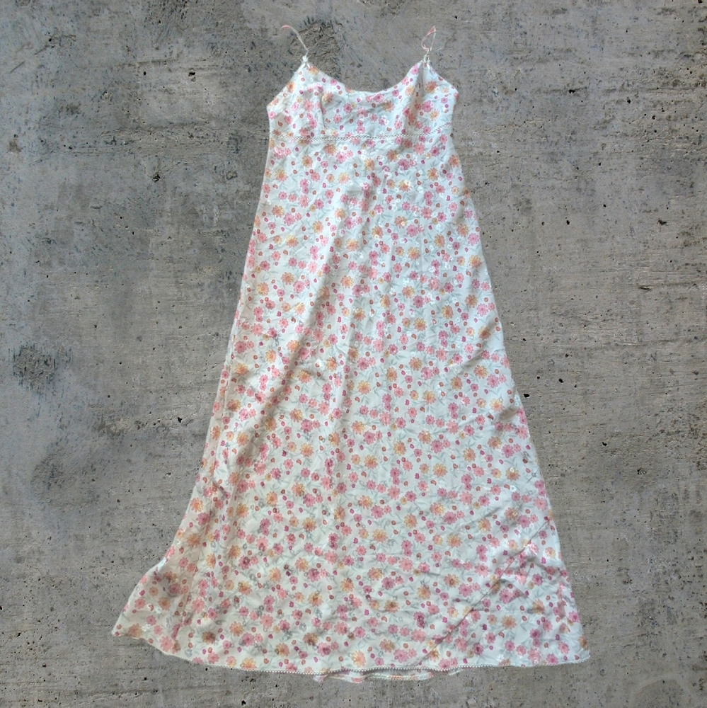 Vintage Floral La Senza Maxi Slip Dress